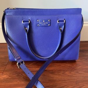 Royal Blue Kate Spade Purse